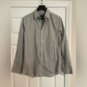 Gray Button Up H&M